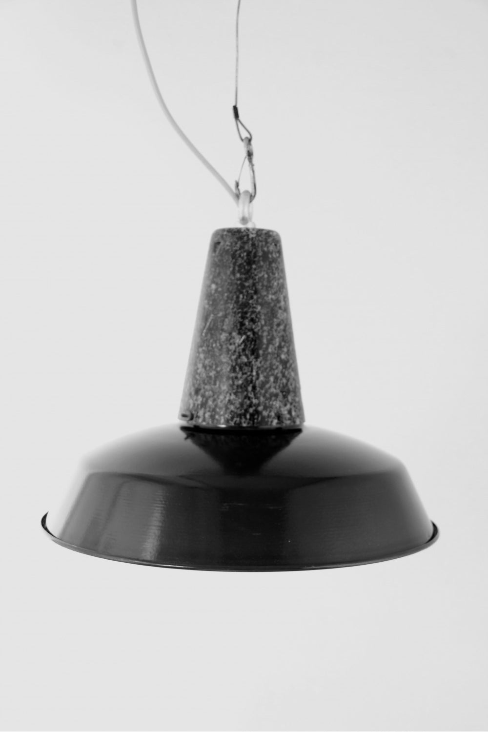 French Enamel Lamp