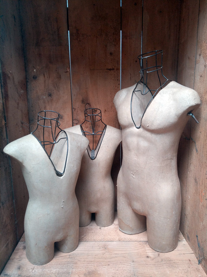 Set of V-split mannequin Torso's.
