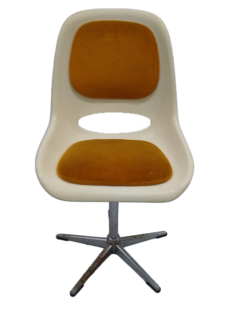Space age swivel chair by f. stuckenbröker / lockhausen plastics