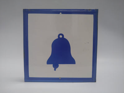 Vintage Enamel Sign - Bell